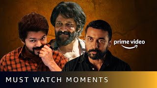 Top 5 Must Watch Best Moments From Tamil Movies  Vijay Suriya Chiyaan Vikram Arya [upl. by Eedyak]