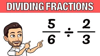 Dividing Fractions  Using The Keep Flip Change Method [upl. by Prichard]