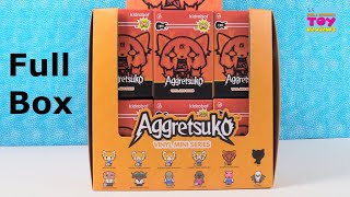 Aggretsuko Vinyl Mini Series Kidrobot Blind Box Figure Opening  PSToyReviews [upl. by Halladba637]