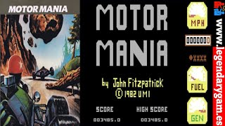 Motor Mania  1982  C64  Commodore 64  Lets Remember  C64 games  Arcade  John Fitzpatrick [upl. by Barstow]