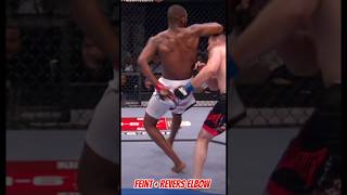 Feint  revers elbow 🥊 mma ufc boxing [upl. by Ecyrb]