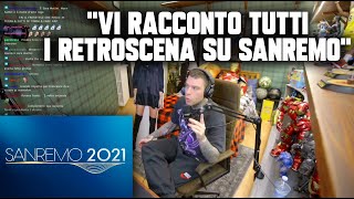 Fedez racconta la sua esperienza a Sanremo [upl. by Grekin]