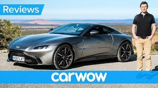 New Aston Martin Vantage 2018 review  see why it IS worth £120000 [upl. by Yelhsa]