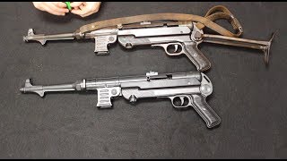 GSG MP40 9mm vs Original WWII MP40 [upl. by Afatsum13]