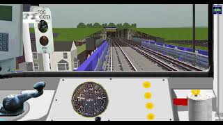 OpenBVE Piccadilly Line 1973 Stock From Cockfosters To London Heathrow Terminals 1 2 3 [upl. by Mercuri]