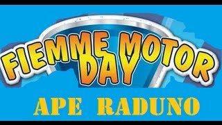 Motor day Fiemme Ape Raduno [upl. by Ribal]