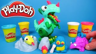 PlayDoh speelgoed dinosaurus uitpakken en spelen [upl. by Eednak580]