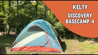 Is the Kelty Discovery Basecamp 4 a beginner friendly tent [upl. by Ettelimay97]