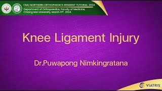 Knee Ligament Injury [upl. by Jarred]