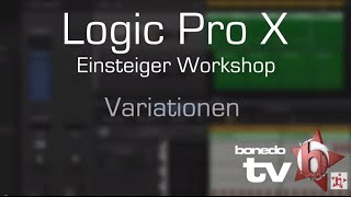 Logic Pro X Tutorial  MidiVariationen [upl. by Stannfield309]