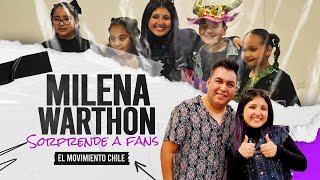 Milena warthon en Arica  Sorprende a sus fans El Movimiento Chile [upl. by Anillehs995]