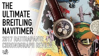 The Ultimate New Luxury Rattrapante Watch  Breitling Navitimer Split Second Chronograph Review [upl. by Moncear]