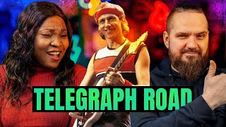 Our first time hearing Dire Straits  Telegraph Road Alchemy Live REACTION [upl. by Elsbeth]