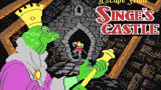 Dragons Lair II  Title Screen  C64 [upl. by Iduj]