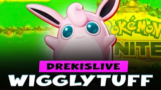 Wigglytuff Gameplay Live  Pokemon Unite  Solo Rank Push Road to Masters DREKislive [upl. by Meesak]