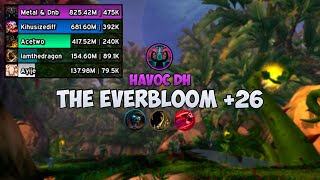 The Everbloom 26  Havoc DH  Dragonflight M season 3 [upl. by Ydroj]