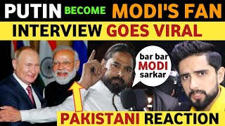 PM MODIS BIG FAN ABID ALI OR PRESIDENT PUTIN PAKISTANI PUBLIC REACTION ON INDIA REAL TV VIRAL [upl. by Neelrak640]