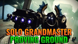 Solo Grandmaster Proving Ground  Prismatic Titan Episode Revenant [upl. by Namdor]