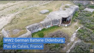 Go inside massive WW2 German bunkers at Batterie Oldenburg Calais [upl. by Gessner]