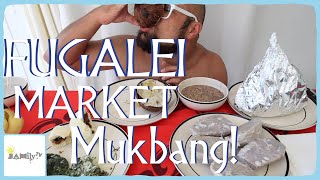 SAMOAN OCTOPUS  SAMOAN MARKET FOODS MUKBANG  APIA SAMOA  SAMOAN VLOG [upl. by Anailuy922]