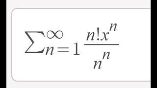 Determinar radio de convergencia Series de potencia Ejemplo Σ n [upl. by Aiekan]
