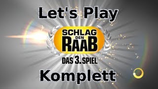 Lets Play Schlag den Raab 3 Komplett German HD [upl. by Epul]