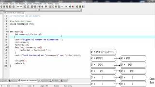 Programación en C y C Factorial y Suma de Factoriales [upl. by Delgado928]