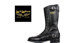 LEWIS LEATHERS Boots Mod 177 Road Racer  24Helmetsde [upl. by Dode]