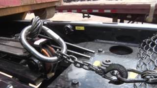 Roll Off Trailer BENLEE TWO BOX  How It Works [upl. by Rochette]