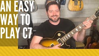 How to Play a C Dominant 7 Chord C7 or C Dom7 on the Guitar Beginner Guitar Lesson [upl. by Anurb]