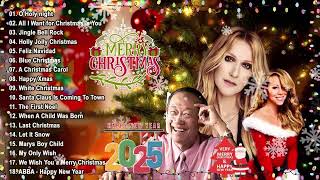 Best Christmas Songs By Mariah Carey Celine Dion Whitney Houston Christmas Full Album [upl. by Anaira458]