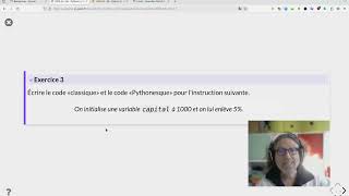 Python  Les Variables  2 Trois exercices [upl. by Costanza756]