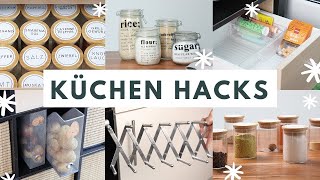 DIYs  Tipps zum KÜCHE ORGANISIEREN  IKEA Hacks  Ordnung in der Küche mit Cricut Joy  TRYTRYTRY [upl. by Gerianna]