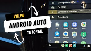 Volvo Android Auto  How to Use and Activate [upl. by Yllib]