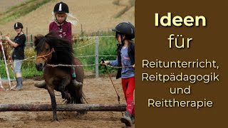 Kreative Ideen für deinen Reitunterricht  Reitpädagogik  Reittherapie  Ideen und Spiele [upl. by Liva886]