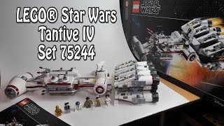 Griffbereit LEGO Tantive IV Star Wars Set 75244  Review deutsch [upl. by Audi560]