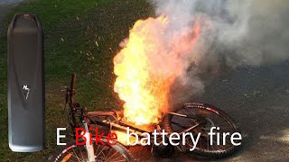 Hailong e bike battery Fire Hazard due to manufacturing error [upl. by Orbadiah819]