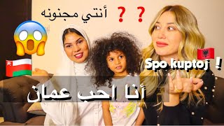 SPEAK ARABIC vs ALBANIAN  Flas arabisht lash nam Vlogmas 12  Adisa Gjo [upl. by Ube882]