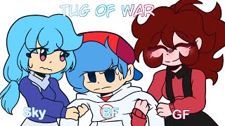 Tug Of War  YanGF AU Sky vs GF [upl. by Beyer]