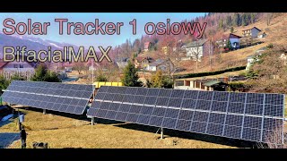 Nasz Solar Tracker 1 osiowy bifacialMAX  100 produkt Polski gwarancja 10 lat [upl. by Tennek487]