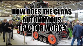 Agritechnica 2023 How does Claass awardwinning autonomous Xerion 12590 tractor work [upl. by Alitta102]