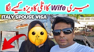 How to apply spouse visa in Italy  Italy family visa  Gullu vlogs [upl. by Kalvn]