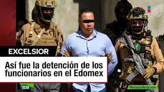 Operación Enjambre Ellos son los 7 funcionarios detenidos en Edomex [upl. by Theodor]