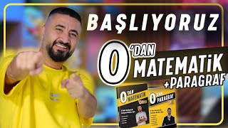 BAŞLIYORUZ  0 DAN MATEMATİK  0 DAN PARAGRAF KAMPLARI [upl. by Repsac888]