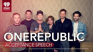 OneRepublic Acceptance Speech  DuoGroup of the Year  2024 iHeartRadio Music Awards [upl. by Lough]