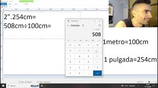 convercion de pulgadascentimetrosmetros [upl. by Ahcorb]