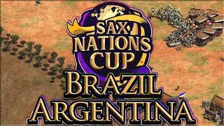 SAX Nations Cup  Brazil vs Argentina [upl. by Suillenroc]