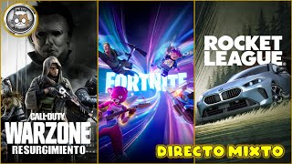 ¡LA TRIADAAAA ¡ROCKET FORTNITE Y WARZONE DIRECTO MIXTO 091124 [upl. by Kcirtap]