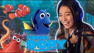 First Time Watching FINDING DORY and its SO CUTE  CommentaryReaction [upl. by Hu]