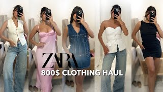 Huge ZARA summer TRY ON haul 🛍️💕 [upl. by Airamana]